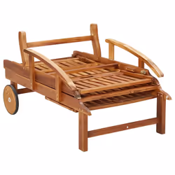 VidaXL 3104966 outdoor chair Lounge Acacia wood - Additional view 8