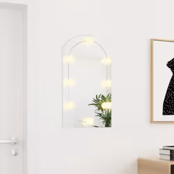 vidaXL Mirror Dressing Room Make up Vanity Mirror Bedroom Wall Mirror Glass - 70 x 40 cm - Additional view 2