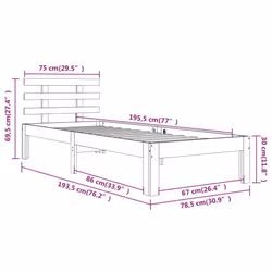 VidaXL 814715 bed frame - Additional view 8