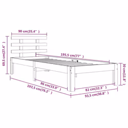 VidaXL 814720 bed frame - Additional view 8