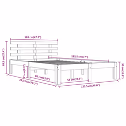 VidaXL 814725 bed frame - Additional view 8