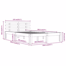VidaXL 814729 bed frame - Additional view 8