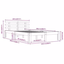VidaXL 814730 bed frame - Additional view 8