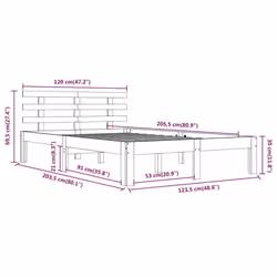VidaXL 814749 bed frame - Additional view 8
