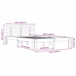 VidaXL 814754 bed frame - Additional view 8