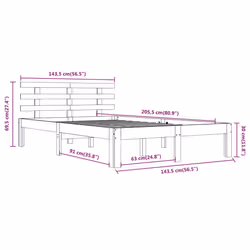 VidaXL 814755 bed frame - Additional view 8