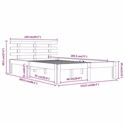 VidaXL 814761 bed frame - Additional view 8
