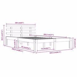VidaXL 814764 bed frame - Additional view 8