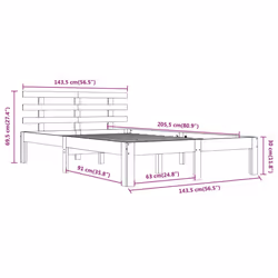 VidaXL 814765 bed frame - Additional view 8