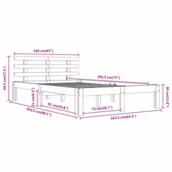 VidaXL 814769 bed frame - Additional view 8