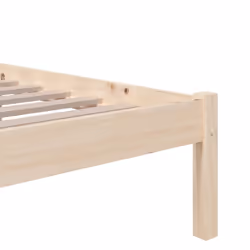vidaXL Solid Wood Bed Frame Wooden Platform Bed Multi Colours Multi Sizes - brown, 75 x 190 cm - Additional view 6
