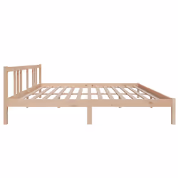 vidaXL Solid Wood Bed Frame Wooden Platform Bed Multi Colours Multi Sizes - brown, 180 x 200 cm - Additional view 5