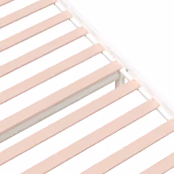 vidaXL Solid Wood Bed Frame Bedroom Bedstead Bed Base Multi Colours/Sizes - white, 90 x 190 cm - Additional view 8