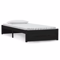 VidaXL 814918, Black, 95.5 cm, 195.5 cm, 31 cm, 900 x 1900 mm, 1 pc(s)