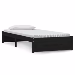 VidaXL 814923, Black, 125.5 cm, 195.5 cm, 31 cm, 1200 x 1900 mm, 1 pc(s)