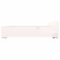 vidaXL Bed Drawers Bedroom Wooden Bed Box Storage Unit 4 pcs Solid Wood Pine - white, 95 x 57 x 18 cm - Additional view 5