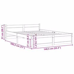 VidaXL 815021 bed frame - Additional view 8