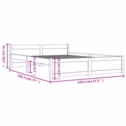 VidaXL 815025 bed frame - Additional view 7