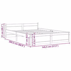 VidaXL 815045 bed frame - Additional view 8