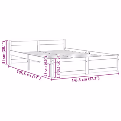 VidaXL 815053 bed frame - Additional view 8