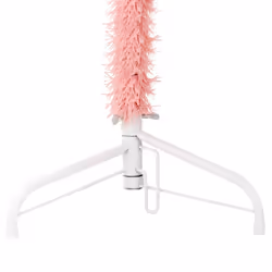 vidaXL Slim Artificial Half Christmas Tree with Stand Xmas Artificial Tree - pink, 120 cm - Additional view 6