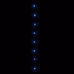 vidaXL LED String with 400 LEDs Christmas Light String Light Warm White PVC - Blue, 15 m