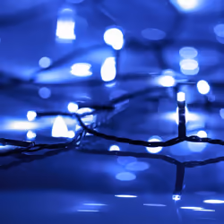 vidaXL LED String with 400 LEDs Christmas Light String Light Warm White PVC - Blue, 15 m - Additional view 4