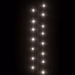 vidaXL Compact LED String with LEDs PVC Xmas String Light Multi Colours/Sizes - Cold white - Additional view 2
