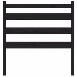 VidaXL 818404 headboard/footboard Black - Additional view 4