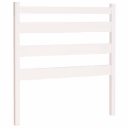 VidaXL 818411, White, Pinewood, 1260 mm, 100 cm, 40 mm
