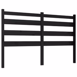 VidaXL 818424, Black, Pinewood, 1460 mm, 100 cm, 40 mm