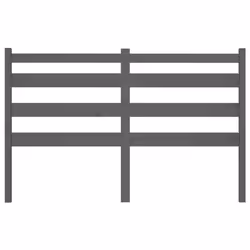 VidaXL 818437 headboard/footboard Grey - Additional view 4
