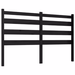 VidaXL 818444, Black, Pinewood, 2060 mm, 100 cm, 40 mm