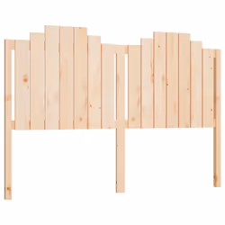 vidaXL Bed Headboard Bedroom Bed Header Decorative Headboard Solid Wood Pine - brown, 166 x 4 x 110 cm - Additional view 2