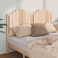 vidaXL Bed Headboard Bedroom Bed Header Decorative Headboard Solid Wood Pine - brown, 166 x 4 x 110 cm - Additional view 3