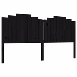 VidaXL 818494, Black, Pinewood, 2060 mm, 110 cm, 40 mm