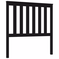 VidaXL 818504, Black, Pinewood, 960 mm, 101 cm, 60 mm