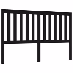VidaXL 818534, Black, Pinewood, 1660 mm, 101 cm, 60 mm