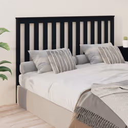 VidaXL 818534 headboard/footboard Black