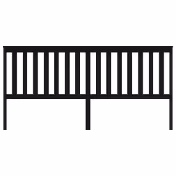 VidaXL 818544 headboard/footboard Black
