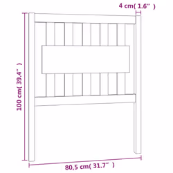VidaXL 818545 headboard/footboard - Additional view 6