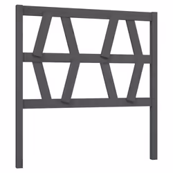VidaXL 818597, Grey, Pinewood, 810 mm, 100 cm, 40 mm