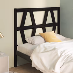 VidaXL 818609 headboard/footboard Black
