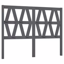 VidaXL 818622, Grey, Pinewood, 1460 mm, 100 cm, 40 mm
