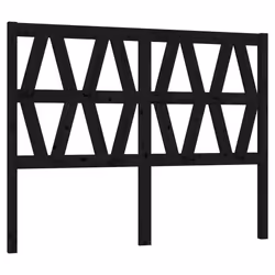 VidaXL 818624, Black, Pinewood, 1460 mm, 100 cm, 40 mm