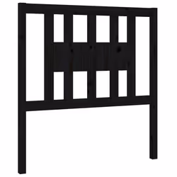 VidaXL 818659, Black, Pinewood, 1060 mm, 100 cm, 40 mm