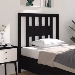 VidaXL 818659 headboard/footboard Black
