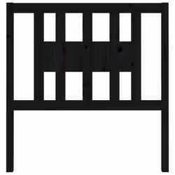 VidaXL 818659 headboard/footboard Black