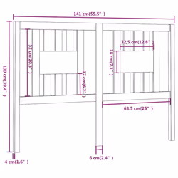 VidaXL 818665 headboard/footboard - Additional view 6