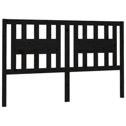 VidaXL 818684 headboard/footboard Black